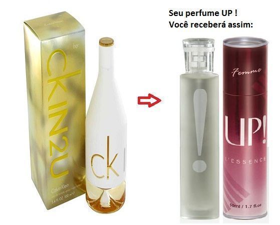 Perfume Feminino 50ml UP! 36 Ck in2u Her
