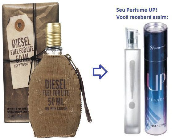 Perfume Masculino 50ml UP! 37 Diesel Fuel For Life