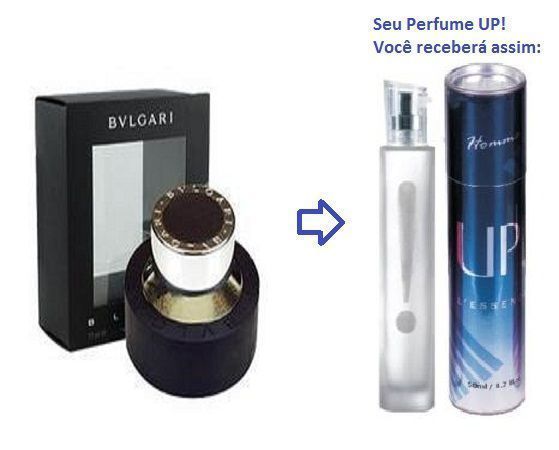 Perfume Masculino 50ml UP! 05 Bulgari Black