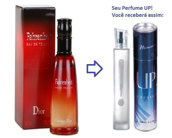 Perfume Masculino 50ml UP! 33 Fahrenheit
